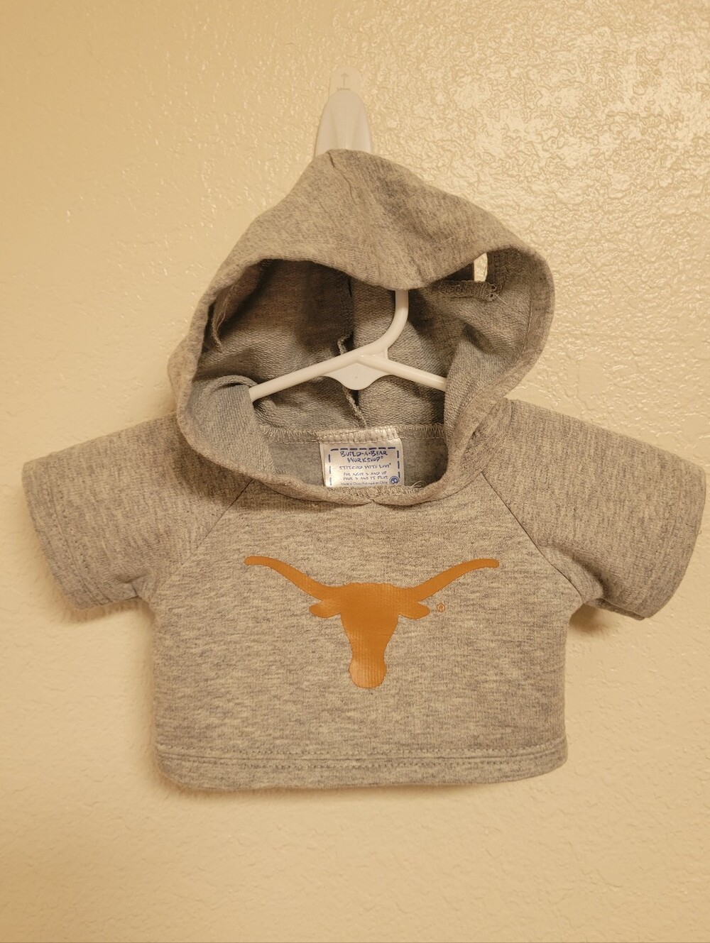 Build A Bear Texas Longhorn Hoodie